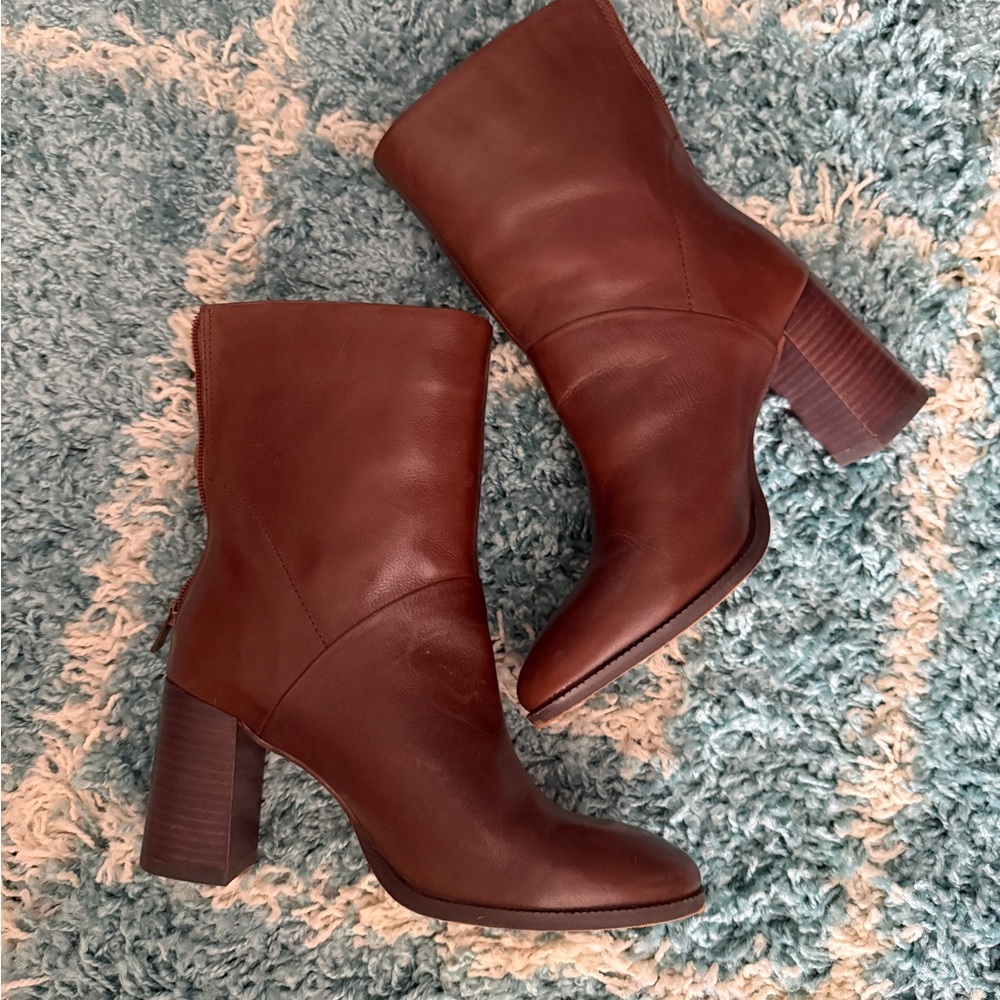 Lucky brand heeled boots